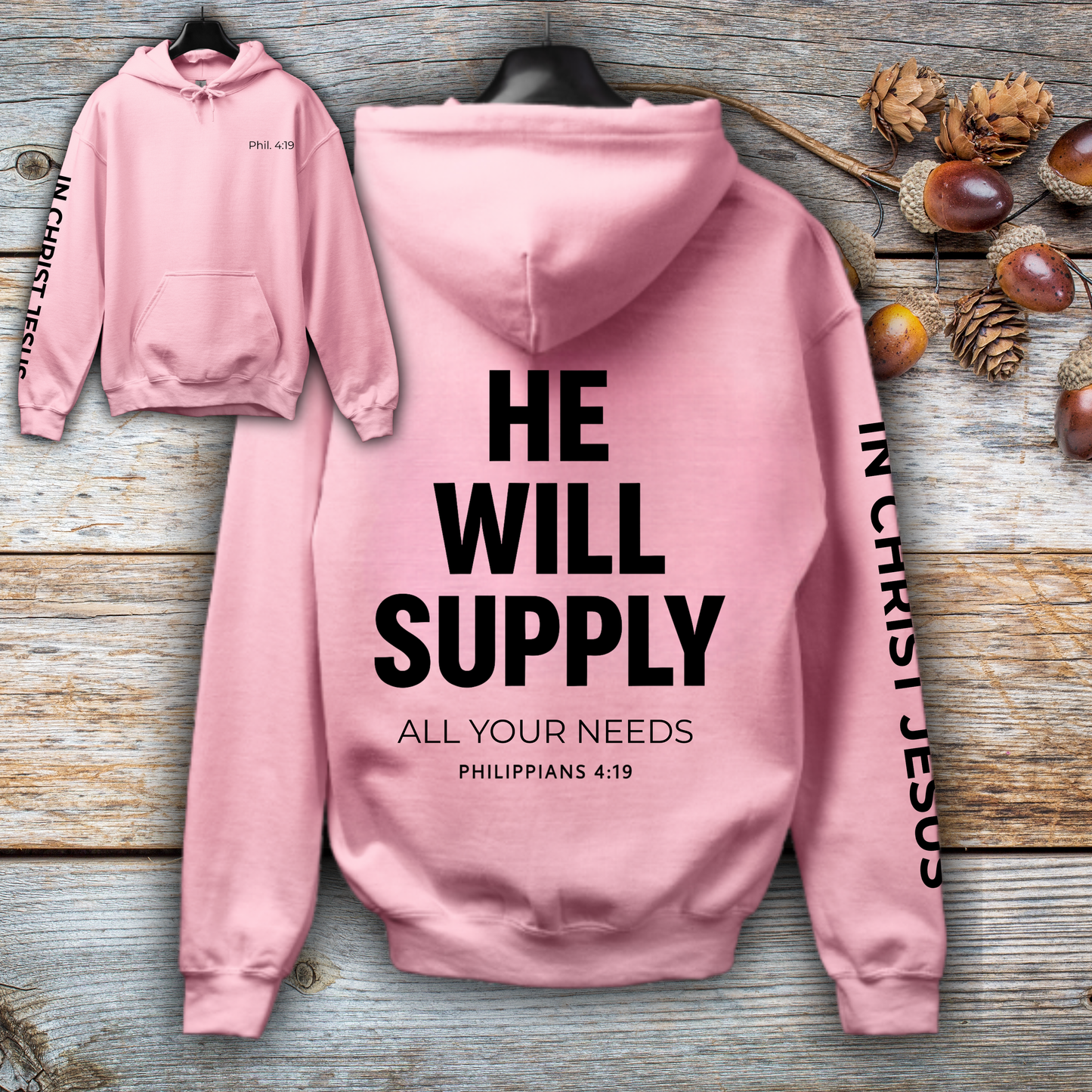 Philippians 4:19 Hoodie