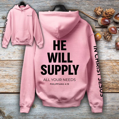 Philippians 4:19 Hoodie