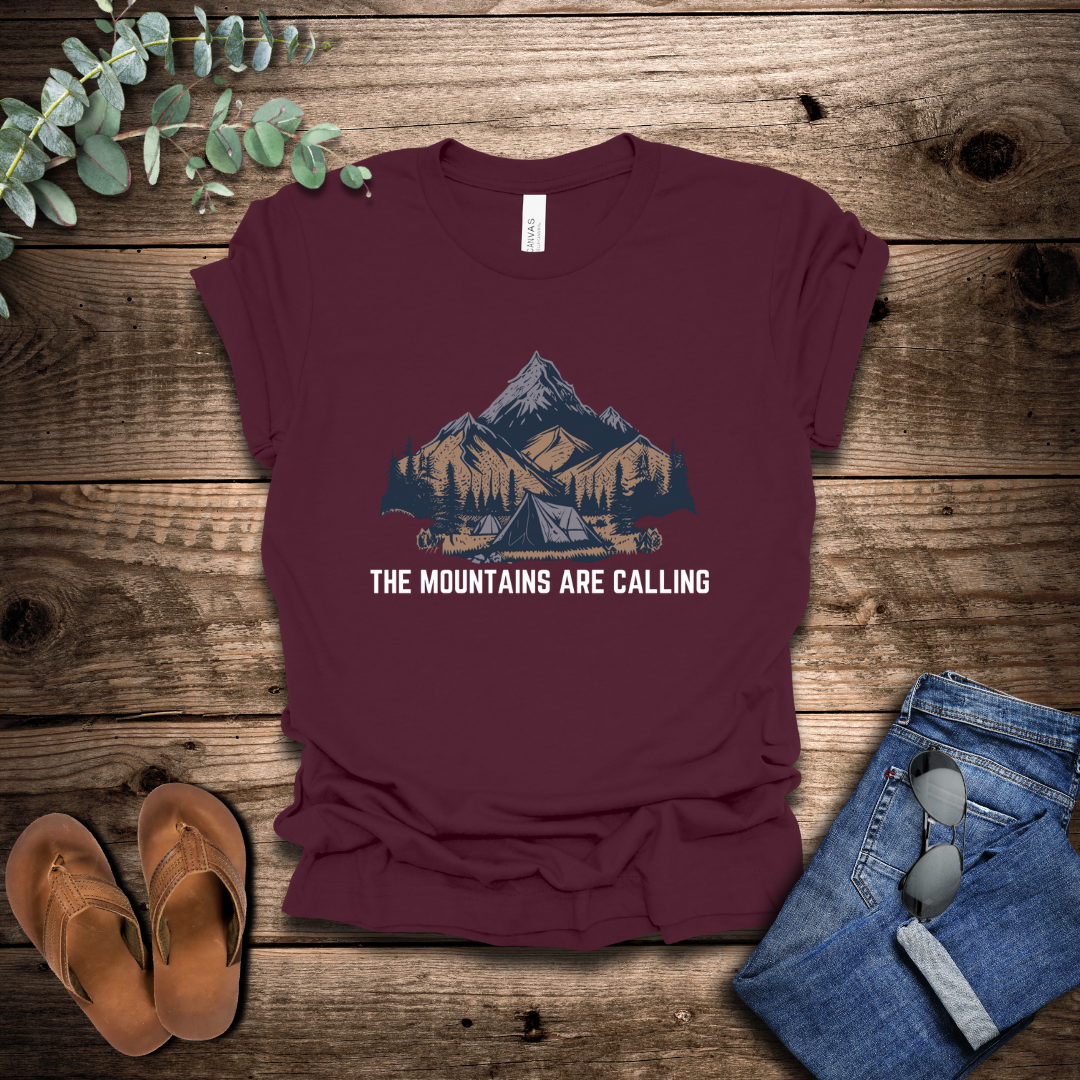 The Mountains Are Calling T-Shirt