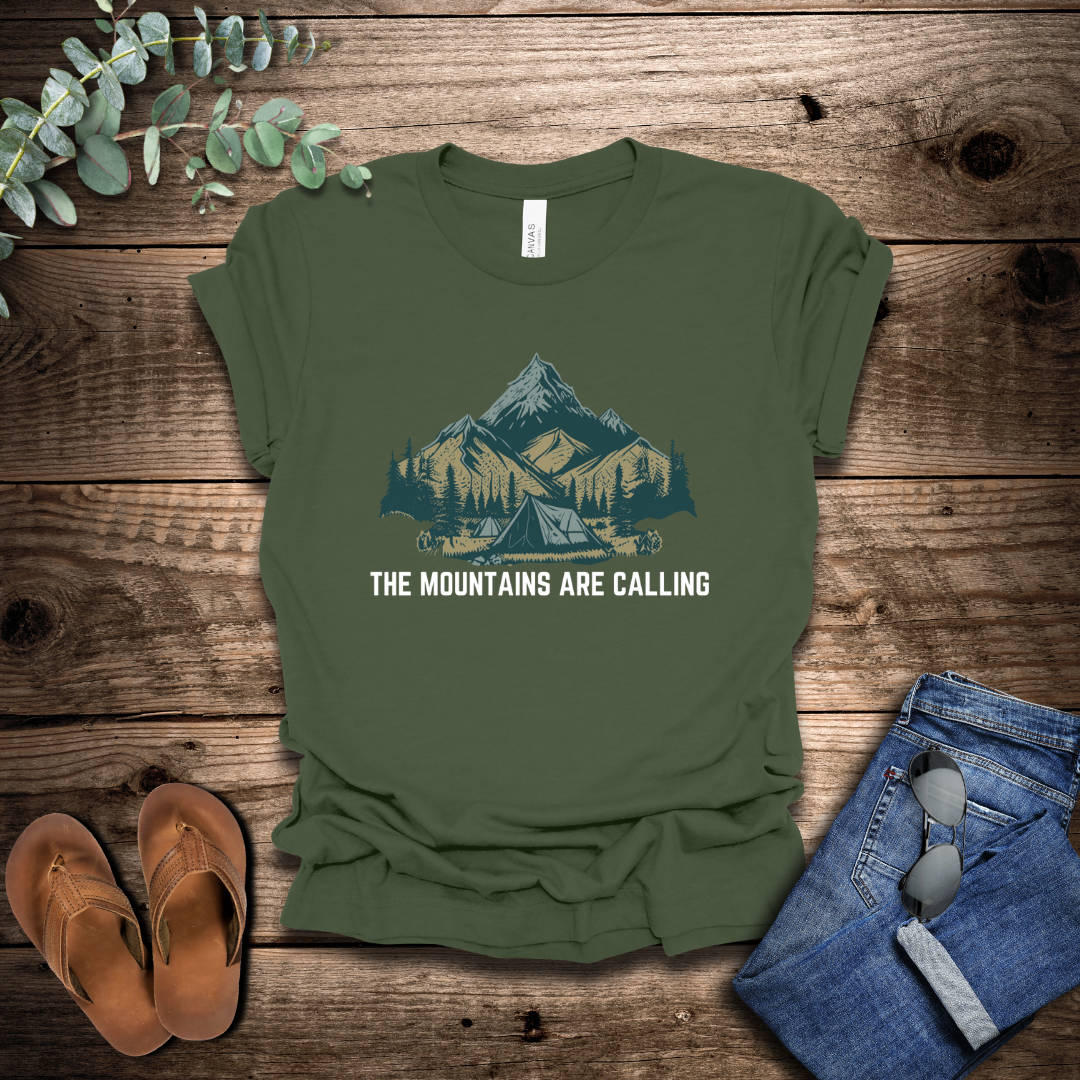 The Mountains Are Calling T-Shirt