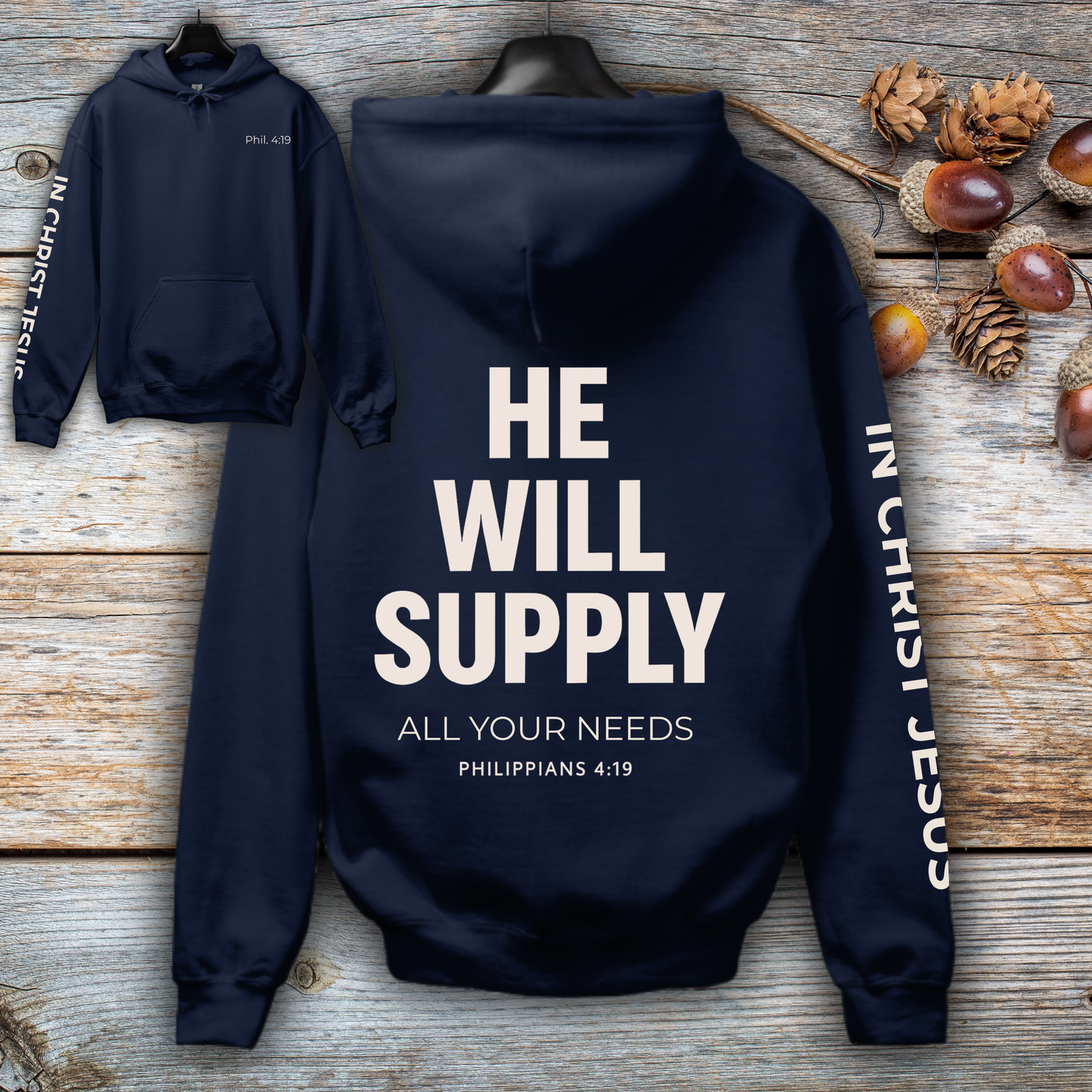 Philippians 4:19 Hoodie
