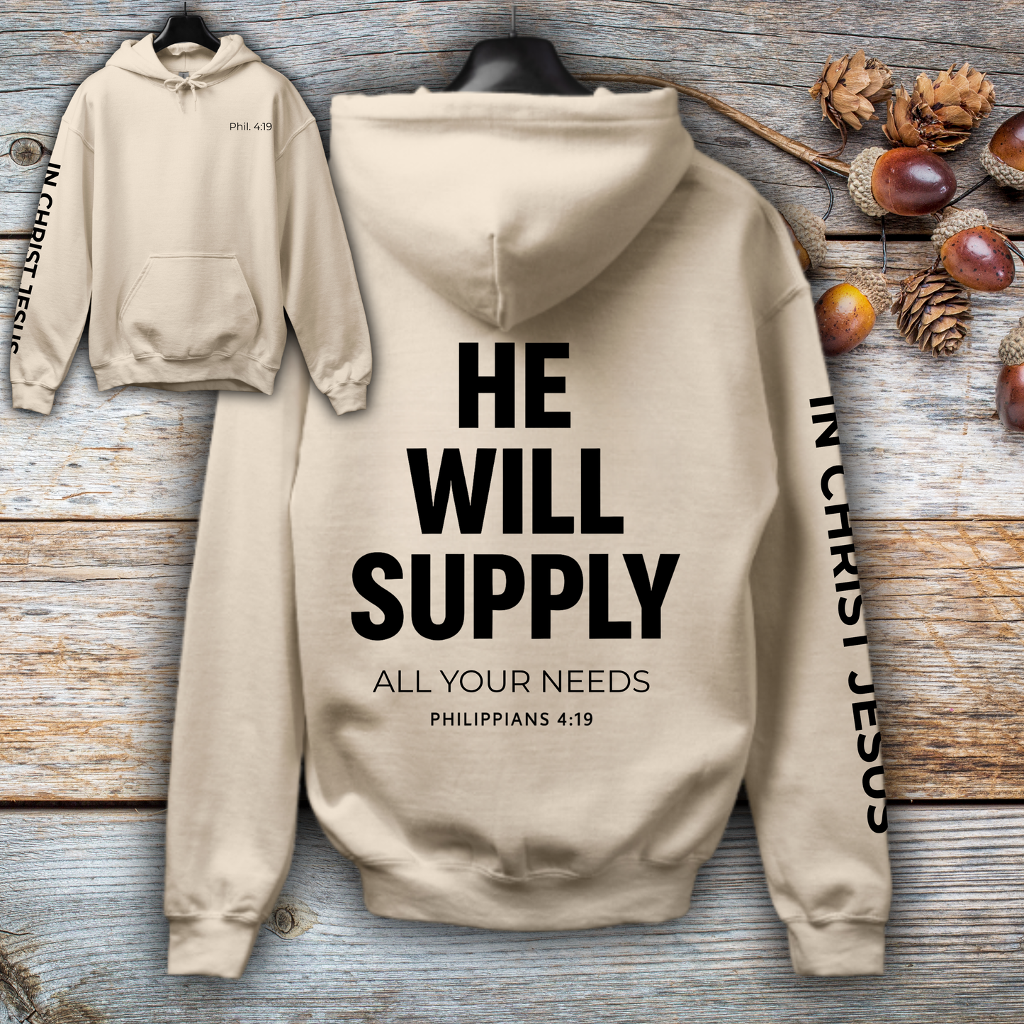 Philippians 4:19 Hoodie