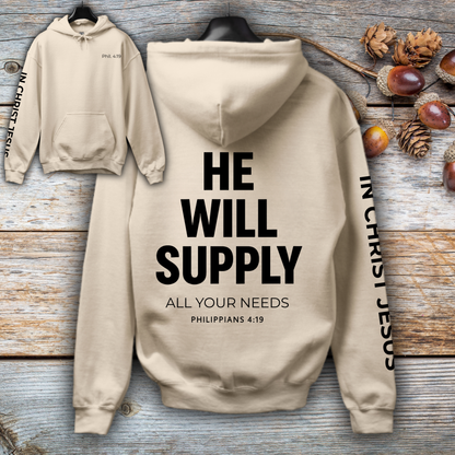 Philippians 4:19 Hoodie