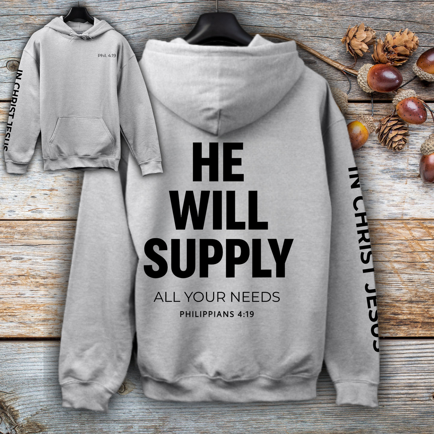 Philippians 4:19 Hoodie