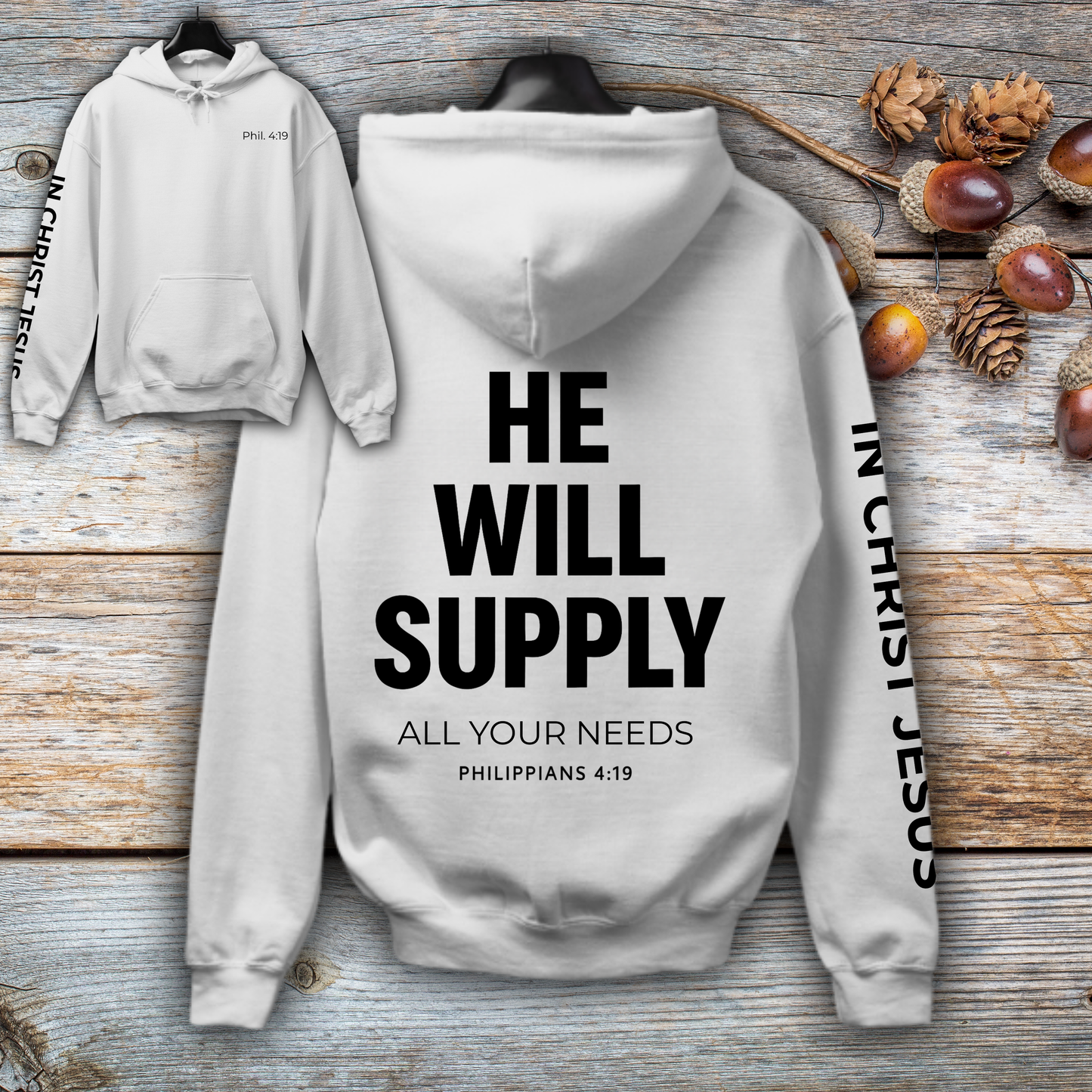 Philippians 4:19 Hoodie